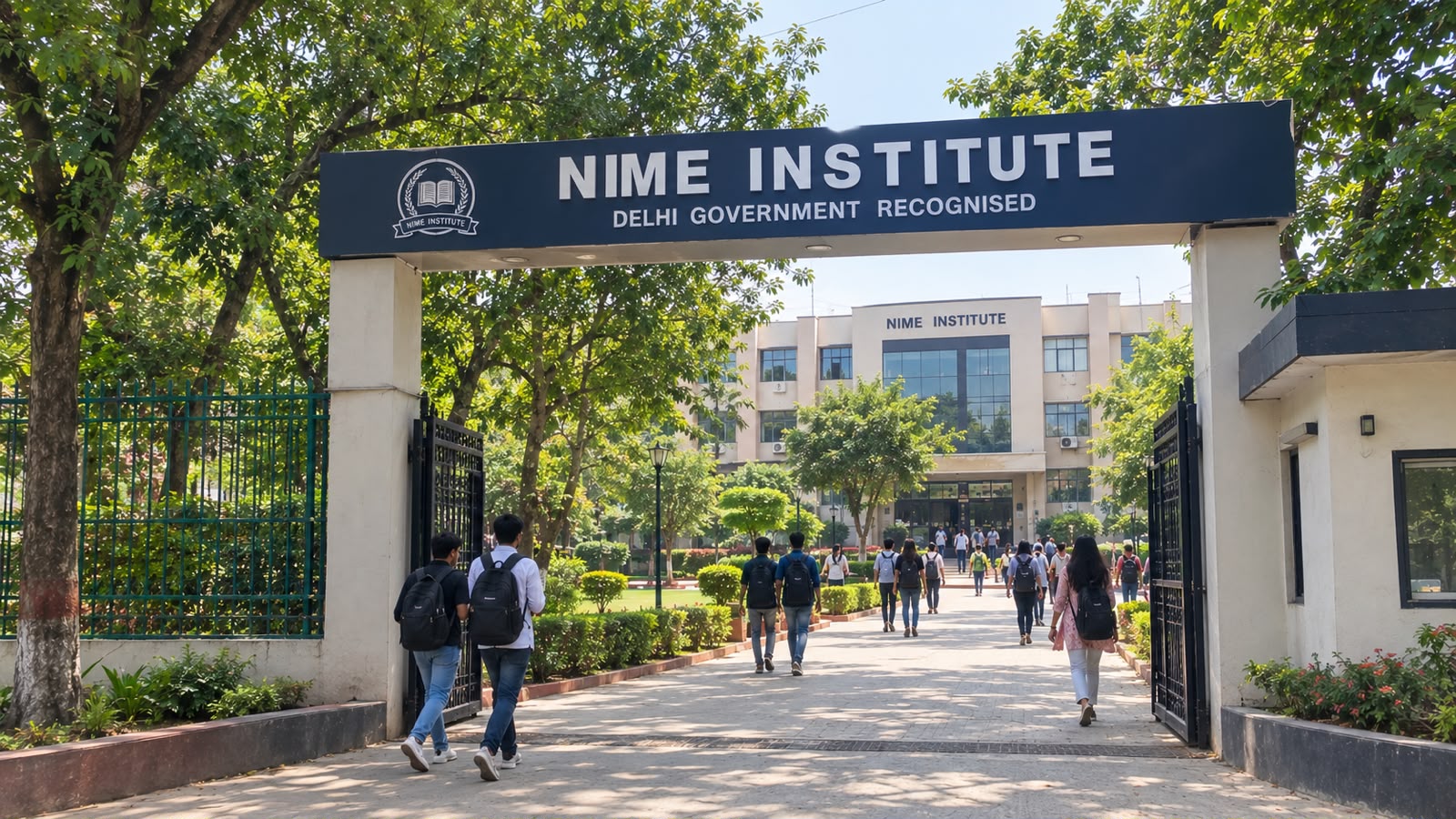 NIME Institute campus banner